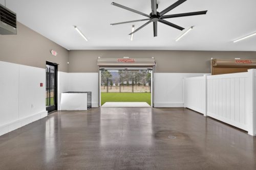 Indoor/ Outdoor daycare rooms